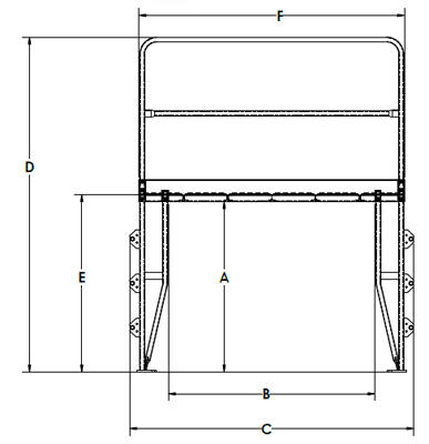 Vestil COLV Crossover Ladder